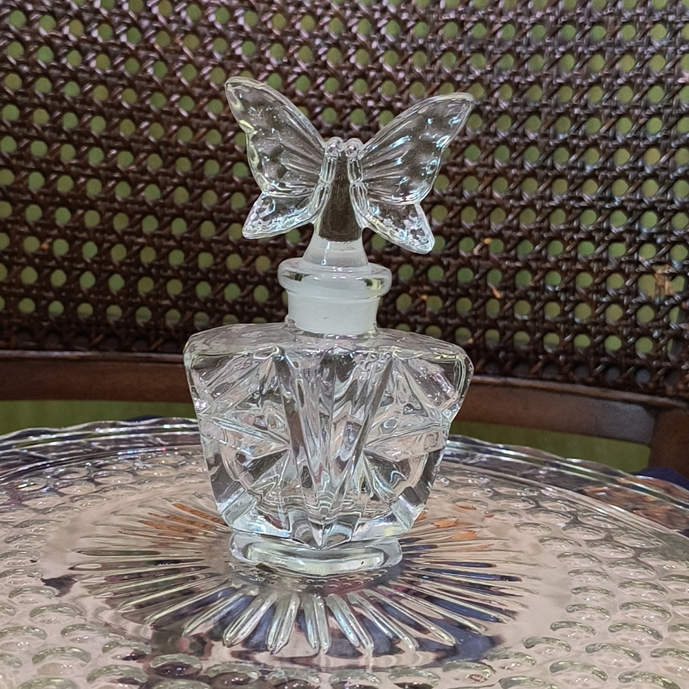 Lead Crystal Perfume Bottle
